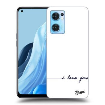 Husă pentru OPPO Reno 7 5G - I love you