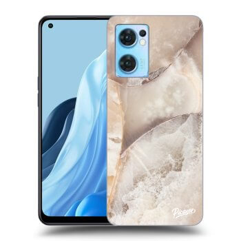 Husă pentru OPPO Reno 7 5G - Cream marble