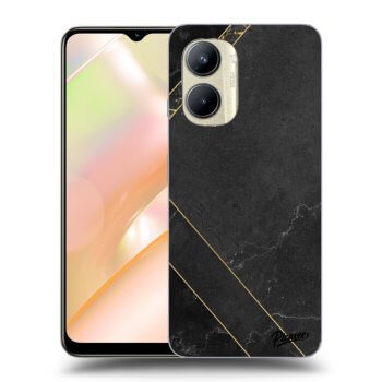 Husă pentru Realme C33 (2023) - Black tile