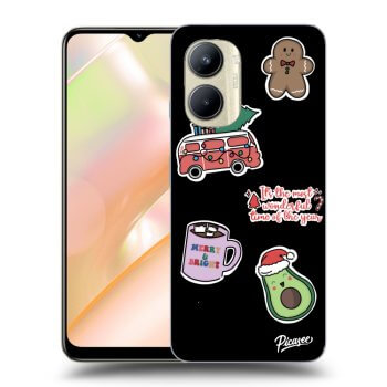 Husă pentru Realme C33 (2023) - Christmas Stickers