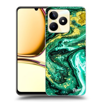 Husă pentru Realme C53 - Green Gold