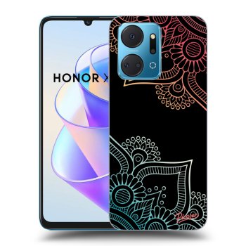 Husă pentru Honor X7a - Flowers pattern