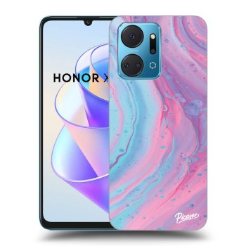 Husă pentru Honor X7a - Pink liquid