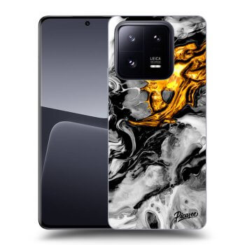 Husă pentru Xiaomi 14 - Black Gold 2