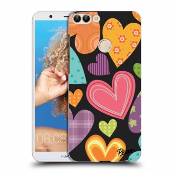 Husă pentru Huawei P Smart - Colored heart