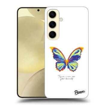 Husă pentru Samsung Galaxy S24 S921B 5G - Diamanty White