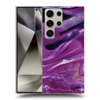 Husă pentru Samsung Galaxy S24 Ultra S928B 5G - Purple glitter
