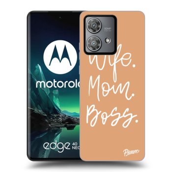 Husă pentru Motorola Edge 40 Neo - Boss Mama