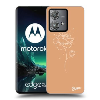 Husă pentru Motorola Edge 40 Neo - Peonies