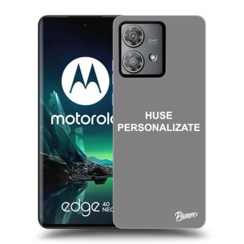 Picasee husă transparentă din silicon pentru Motorola Edge 40 Neo - Huse personalizate