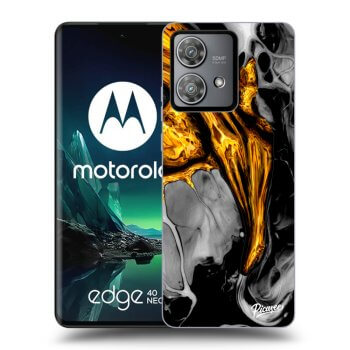 Husă pentru Motorola Edge 40 Neo - Black Gold