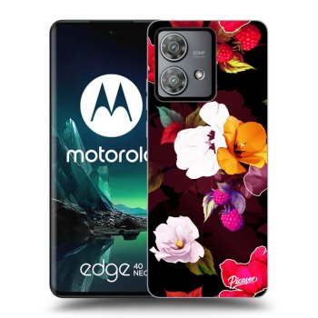 Husă pentru Motorola Edge 40 Neo - Flowers and Berries