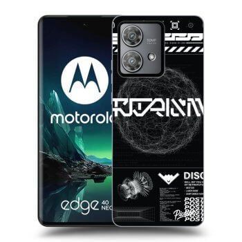 Husă pentru Motorola Edge 40 Neo - BLACK DISCO