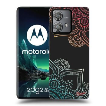Husă pentru Motorola Edge 40 Neo - Flowers pattern