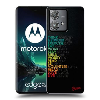 Husă pentru Motorola Edge 40 Neo - Motto life