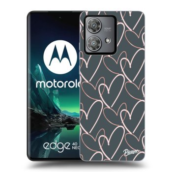 Husă pentru Motorola Edge 40 Neo - Lots of love