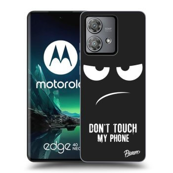 Husă pentru Motorola Edge 40 Neo - Don't Touch My Phone