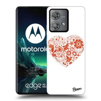 Husă pentru Motorola Edge 40 Neo - Big heart
