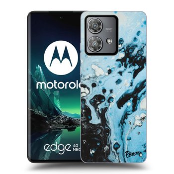 Husă pentru Motorola Edge 40 Neo - Organic blue