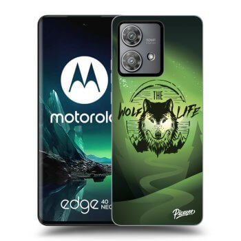 Husă pentru Motorola Edge 40 Neo - Wolf life