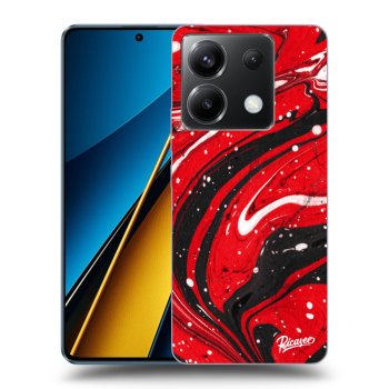 Husă pentru Xiaomi Poco X6 - Red black