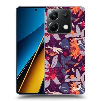 Husă pentru Xiaomi Poco X6 - Purple Leaf