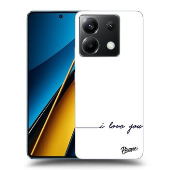 Husă pentru Xiaomi Poco X6 - I love you