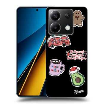 Husă pentru Xiaomi Poco X6 - Christmas Stickers