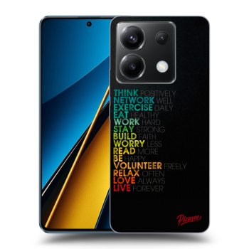 Husă pentru Xiaomi Poco X6 - Motto life