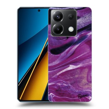 Husă pentru Xiaomi Poco X6 - Purple glitter