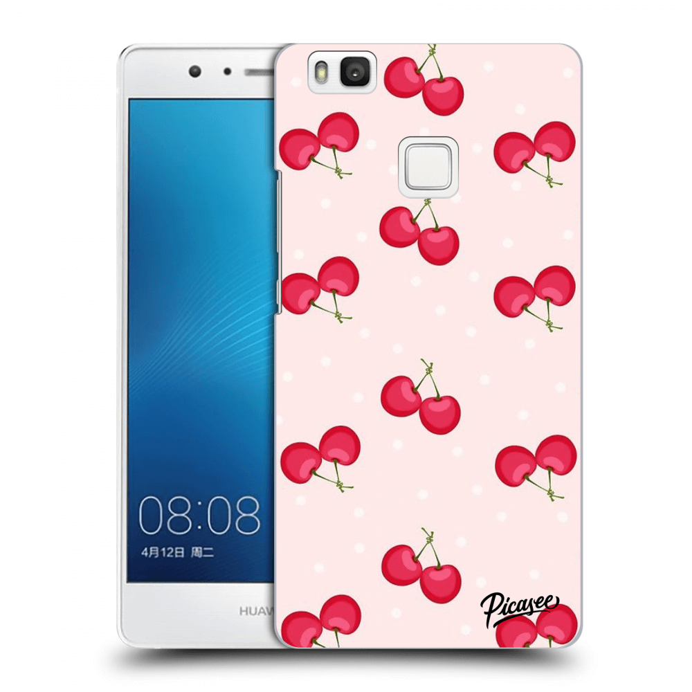Picasee husă transparentă din silicon pentru Huawei P9 Lite - Cherries
