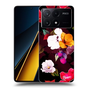 Husă pentru Xiaomi Poco X6 Pro - Flowers and Berries