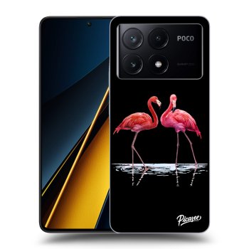 Husă pentru Xiaomi Poco X6 Pro - Flamingos couple
