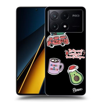 Husă pentru Xiaomi Poco X6 Pro - Christmas Stickers