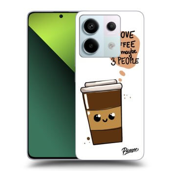 Picasee ULTIMATE CASE pentru Xiaomi Redmi Note 13 Pro 5G - Cute coffee