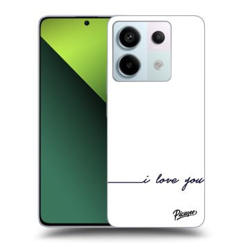 Husă pentru Xiaomi Redmi Note 13 Pro 5G - I love you