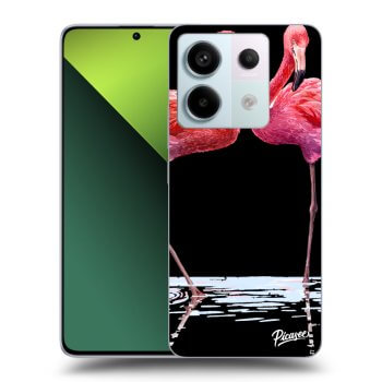 Husă pentru Xiaomi Redmi Note 13 Pro 5G - Flamingos couple