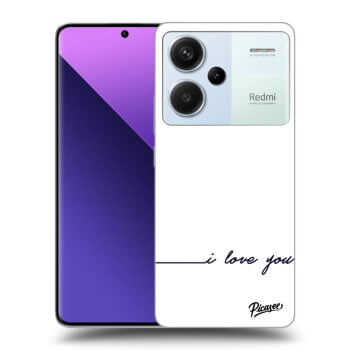 Picasee ULTIMATE CASE pentru Xiaomi Redmi Note 13 Pro+ 5G - I love you