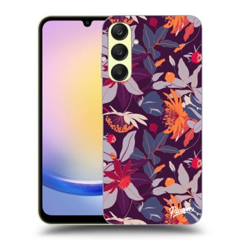 Husă pentru Samsung Galaxy A25 A256B 5G - Purple Leaf
