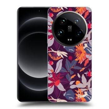Husă pentru Xiaomi 14 Ultra - Purple Leaf