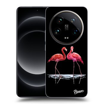 Husă pentru Xiaomi 14 Ultra - Flamingos couple