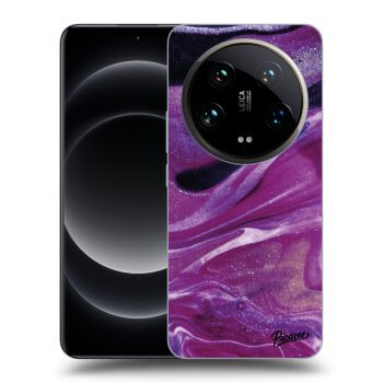 Husă pentru Xiaomi 14 Ultra - Purple glitter