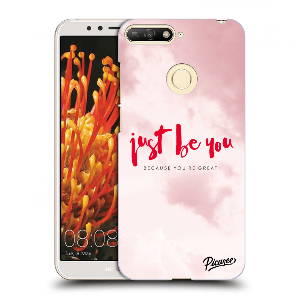 Picasee ULTIMATE CASE pentru Huawei Y6 Prime 2018 - Just be you