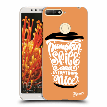 Husă pentru Huawei Y6 Prime 2018 - Pumpkin coffee