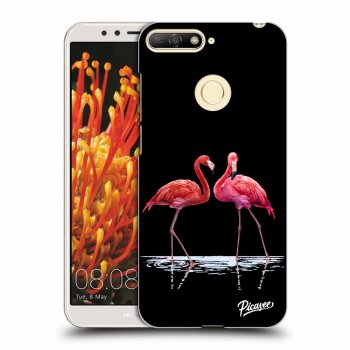 Husă pentru Huawei Y6 Prime 2018 - Flamingos couple