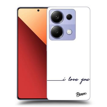 Husă pentru Xiaomi Redmi Note 13 Pro 4G - I love you