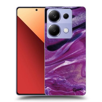 Husă pentru Xiaomi Redmi Note 13 Pro 4G - Purple glitter