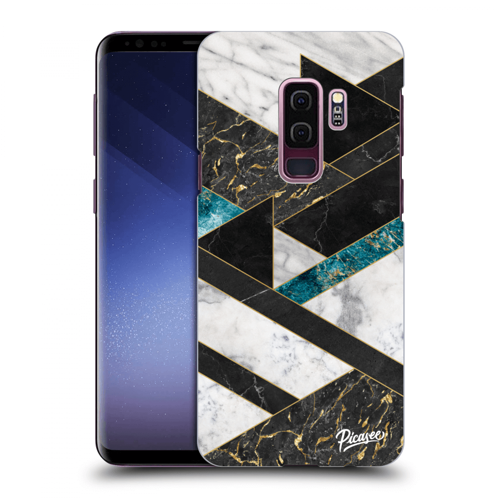Picasee husă neagră din silicon pentru Samsung Galaxy S9 Plus G965F - Dark geometry