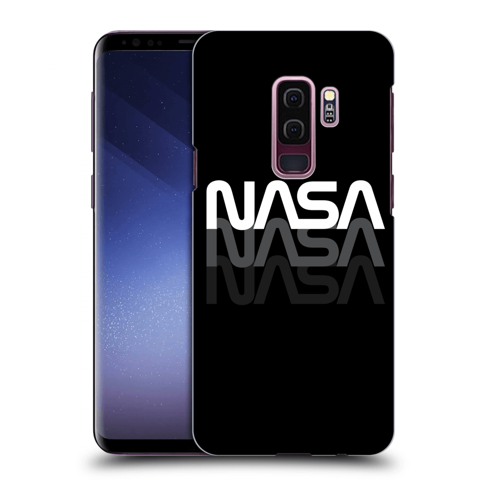 Picasee husă neagră din silicon pentru Samsung Galaxy S9 Plus G965F - NASA Triple