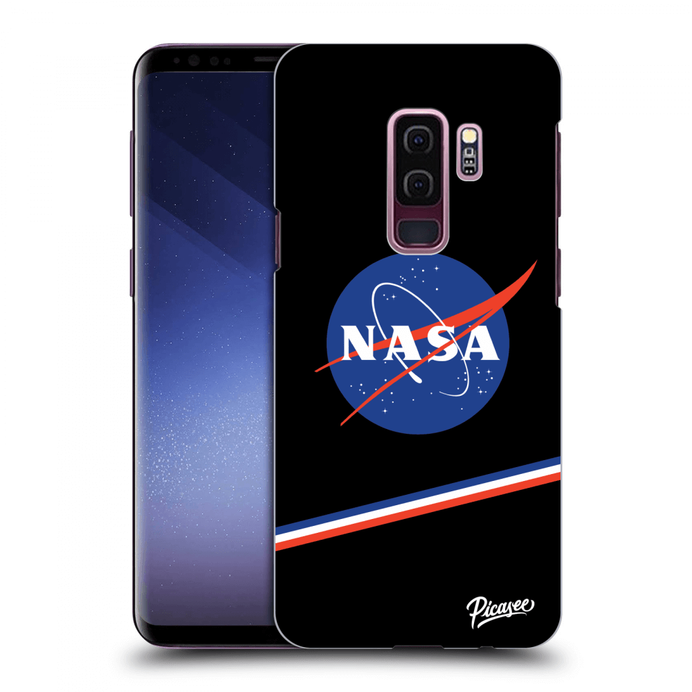 Picasee husă neagră din silicon pentru Samsung Galaxy S9 Plus G965F - NASA Original